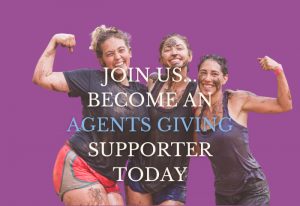 JOIN US AND BECOME AN AGENTS GIVING SUPPORTER TODAY