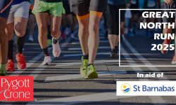 Pygott & Crone Boston taking on The Great North Run