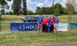 C J Hole Fundraising for SSAFA, Armed Forces