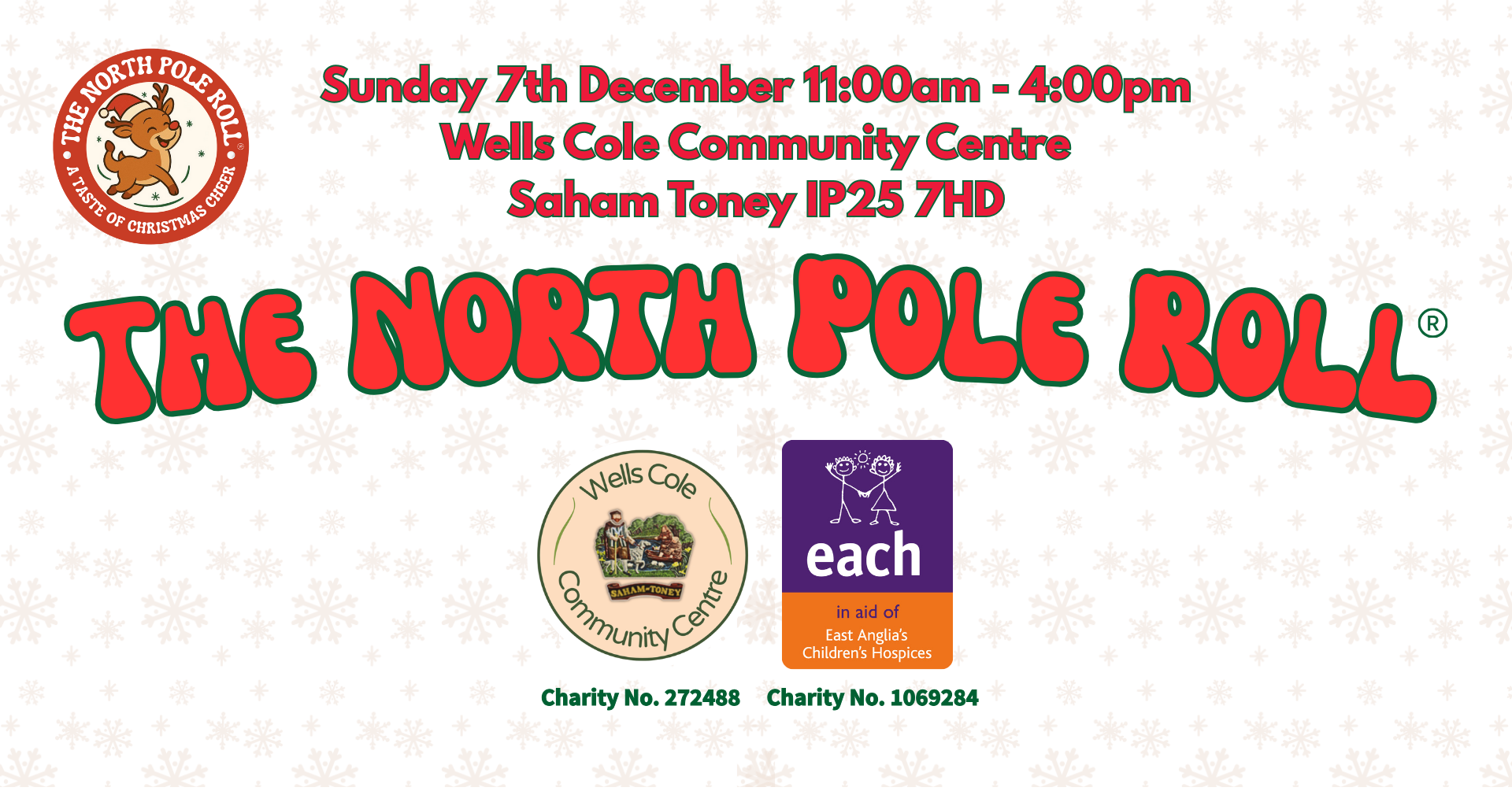 The North Pole Roll® Saham Toney Village Hall Charity