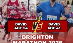 Oakley Property Lewe running the Brighton Marathon
